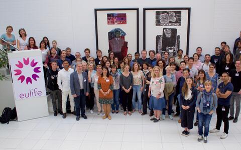 Gruppenbild der Teilnehmer des EU-LIFE Scientific Meetings 2017 zum Thema "Homöostase"